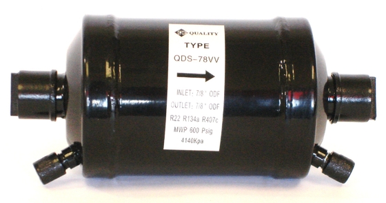 XH-9 7GR, 10GR, secador de cobre do filtro 12GR com o tubo de cobre para R134a, R12, tipo universal