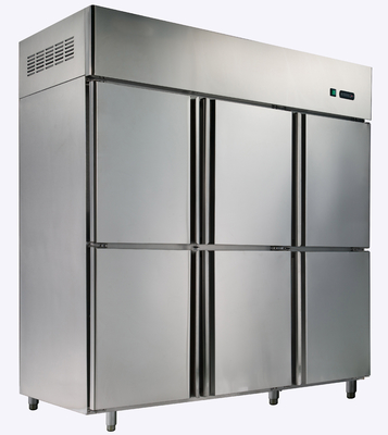 Refrigerador eficiente da energia ereta do nível superior com seis portas, nenhum Frost