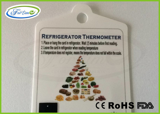 tira Calor-sensível do termômetro do refrigerador do cristal líquido do termômetro do congelador de refrigerador