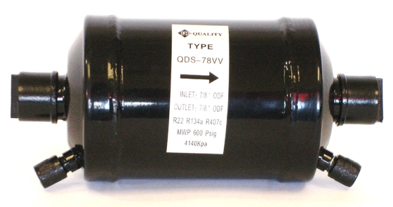 XH-9 7GR, 10GR, secador de cobre do filtro 12GR com o tubo de cobre para R134a, R12, tipo universal