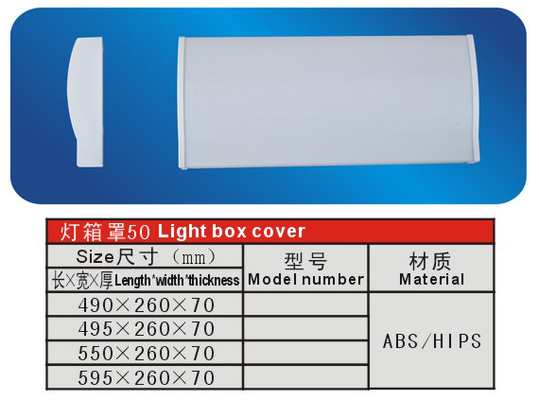 ABS / quadris Freezer do refrigerador peças caixa de luz plástica cobrir peças de reposição do congelador