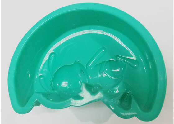 O bolo do silicone da novidade do forno/congelador da microonda molda, bandejas do cozimento do silicone