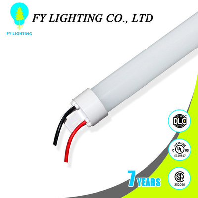 O tubo alto T8 da luz do refrigerador do diodo emissor de luz da forma do lúmen V com 110lm/w IP65 CRI80 DLC alistou