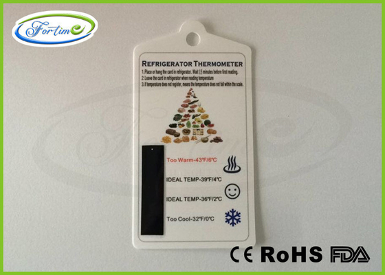 Termômetro do congelador de refrigerador do LCD do costume tira do termômetro/refrigerador decorativos do ANIMAL DE ESTIMAÇÃO