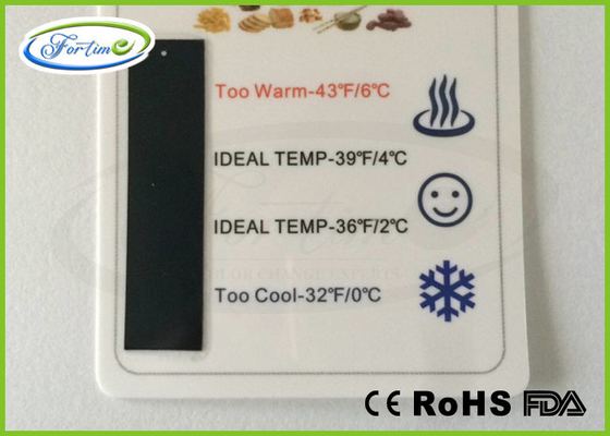 Termômetro do congelador de refrigerador do LCD do costume tira do termômetro/refrigerador decorativos do ANIMAL DE ESTIMAÇÃO