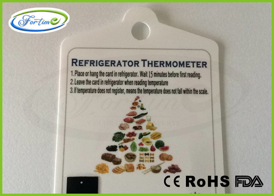 Termômetro do congelador de refrigerador do LCD do costume tira do termômetro/refrigerador decorativos do ANIMAL DE ESTIMAÇÃO