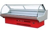 O supermercado fino feito sob encomenda indica o refrigerador, rodas seca o refrigerador 2.5meter do calor para conveniente