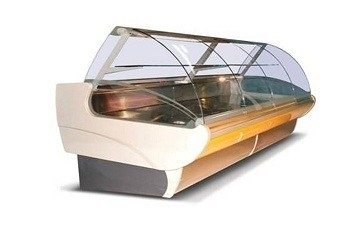 O supermercado fino feito sob encomenda indica o refrigerador, rodas seca o refrigerador 2.5meter do calor para conveniente