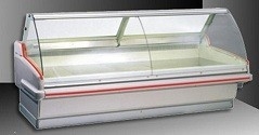 O supermercado fino feito sob encomenda indica o refrigerador, rodas seca o refrigerador 2.5meter do calor para conveniente