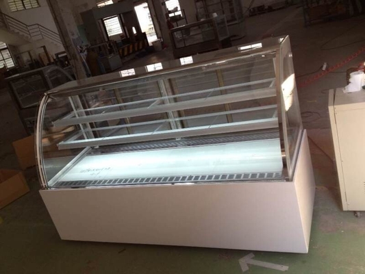 Venda da fábrica de China, refrigerador da exposição do bolo, mostra da pastelaria, exposição comercial do supermercado fino