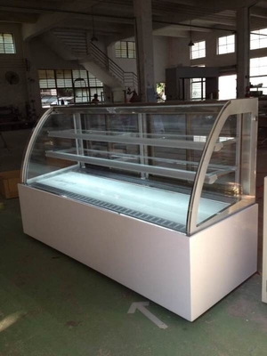 Venda da fábrica de China, refrigerador da exposição do bolo, mostra da pastelaria, exposição comercial do supermercado fino