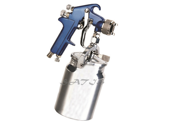 Arma de pulverizador de alta pressão da mini alimentação da sucção, arma de pulverizador 1000ml do compressor de ar