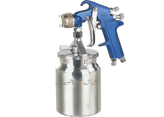 Arma de pulverizador de alta pressão da mini alimentação da sucção, arma de pulverizador 1000ml do compressor de ar
