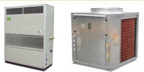 Ar exterior anticorrosivo unidade de condensação de refrigeração com o condensador de cobre das aletas