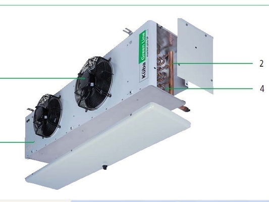 Evaporador da refrigeração de Gea Kuba Ceiling Type para o armazenamento frio do supermercado