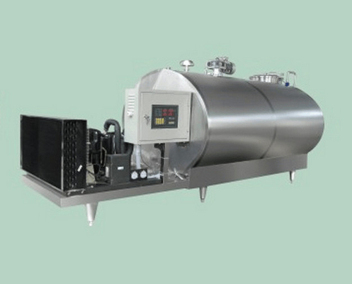 304 tanques de aço inoxidável horizontais refrigerados para o refrigerador fresco da isolação refrigerar e de armazenamento de leite