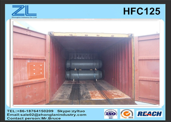 Pentafluoroethane HFC-125 do Cas 354-33-6 no cilindro 926L usado como o líquido refrigerante