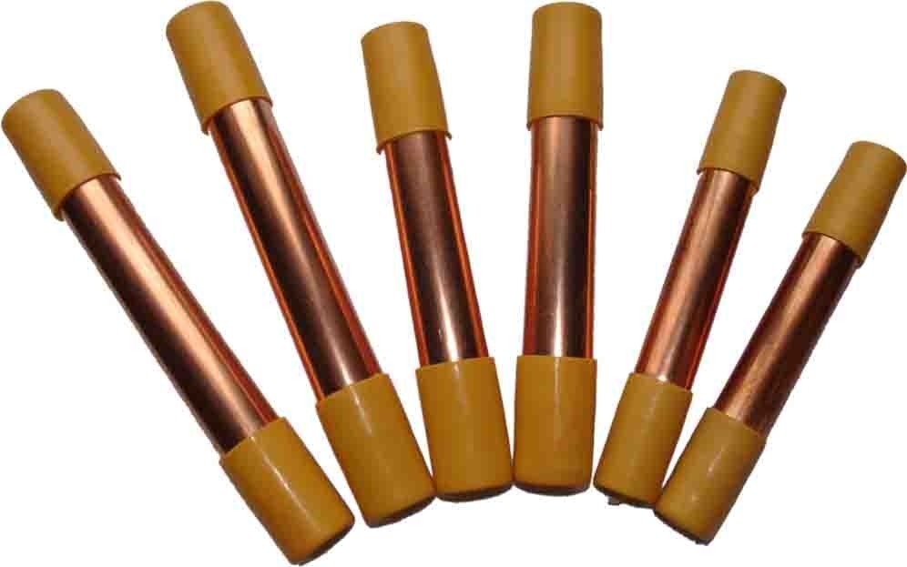 Secador universal do filtro do cobre do líquido refrigerante do OEM R134a 15G para o sistema do refrigerador