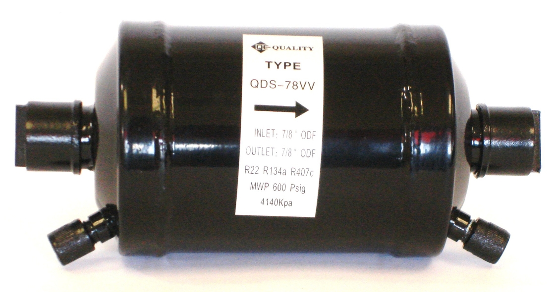 XH-9 7GR, 10GR, secador de cobre do filtro 12GR com o tubo de cobre para R134a, R12, tipo universal