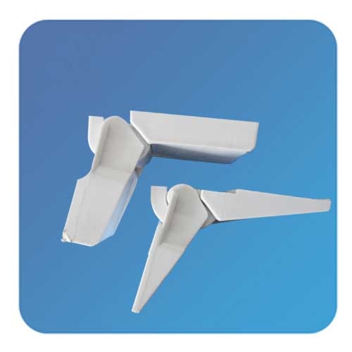 Dobradiças de porta Bifold de balanço brancas do refrigerador ou do congelador do nylon plástico ajustável contínuo