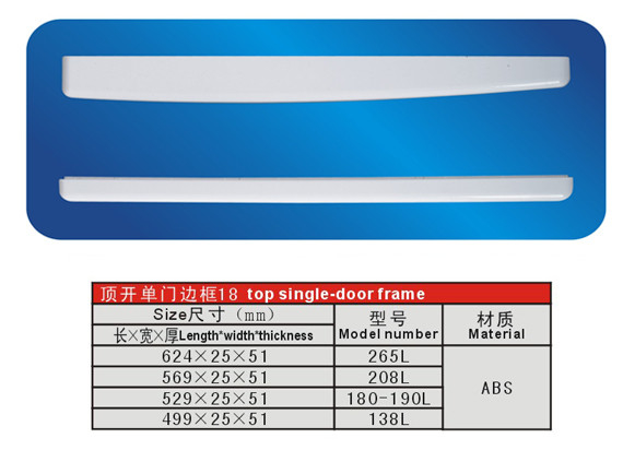 Top ABS único - Frame de porta Geladeira Freezer 265 208 L 180-190 L 138 L partes
