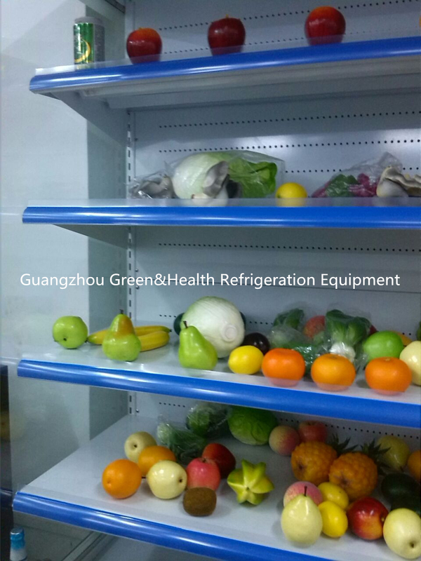 Cortina aberta da noite do refrigerador de Corpeland/Pansonic Multideck para o supermercado