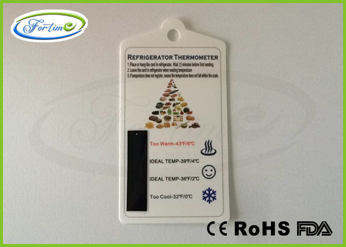Termômetro do congelador de refrigerador do LCD do costume tira do termômetro/refrigerador decorativos do ANIMAL DE ESTIMAÇÃO