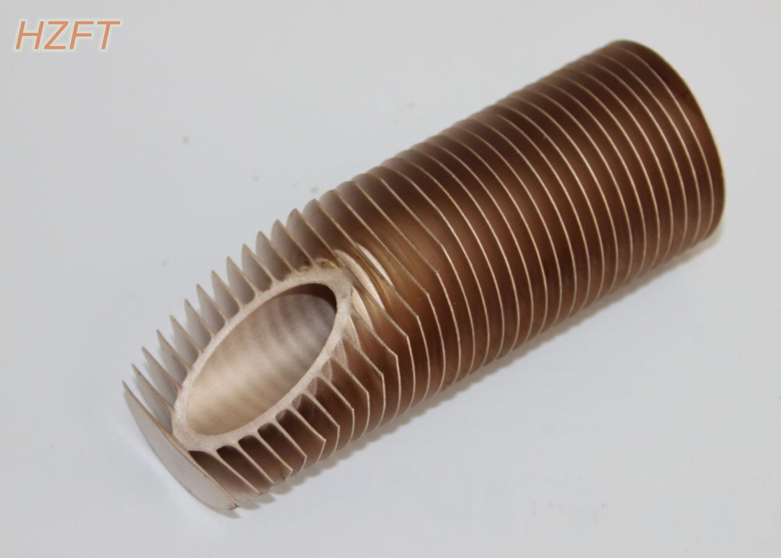 Calor elevado que troca a tubulação de cobre Finned pela caldeira de água/pelo calefator tapeçaria do gás
